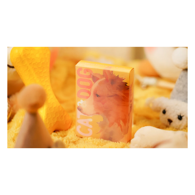 Cat & Dog Playing Cards by TCC Fashion wwww.magiedirecte.com