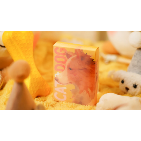 Cat & Dog Playing Cards by TCC Fashion wwww.magiedirecte.com