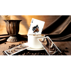 Flexible Mocha Mousse Playing Cards by TCC wwww.magiedirecte.com