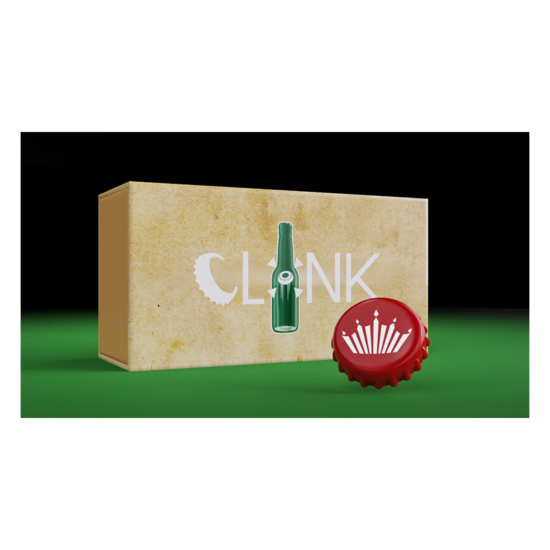 The Clink (Cap in Bottle) by Iarvel Magic and Wonder House (Budweiser) wwww.magiedirecte.com