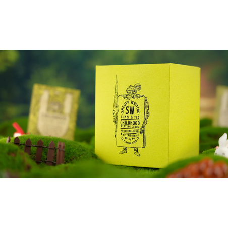 Childhood Playing Cards (Half Brick Standard  + Gilded ) by TCC & Lunzi wwww.magiedirecte.com