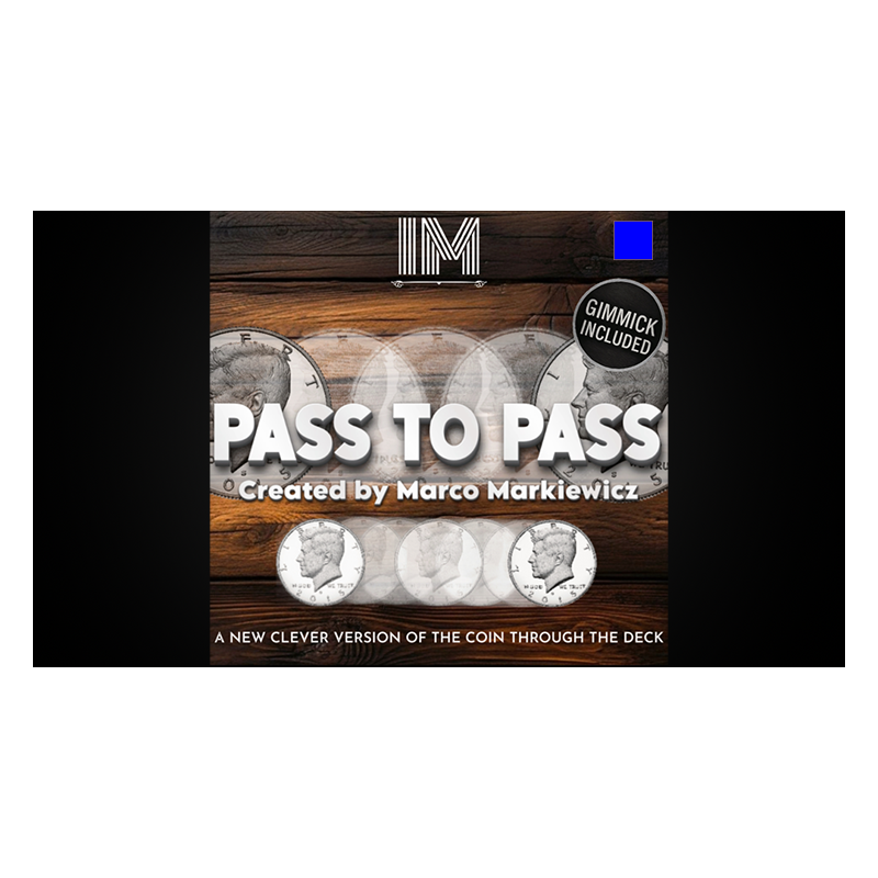 Pass To Pass (Blue) by Marco Markiewicz wwww.magiedirecte.com