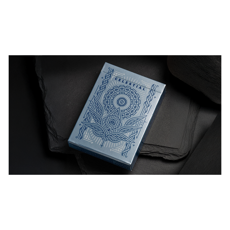 Celestial Noesis Playing Cards by Giovanni Meroni(Blue) wwww.magiedirecte.com