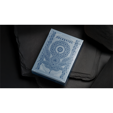 Celestial Noesis Playing Cards by Giovanni Meroni(Blue) wwww.magiedirecte.com