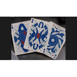 Celestial Noesis Playing Cards by Giovanni Meroni(Blue) wwww.magiedirecte.com