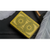 Celestial Valor Playing Cards by Giovanni Meroni(greenish yellow) wwww.magiedirecte.com