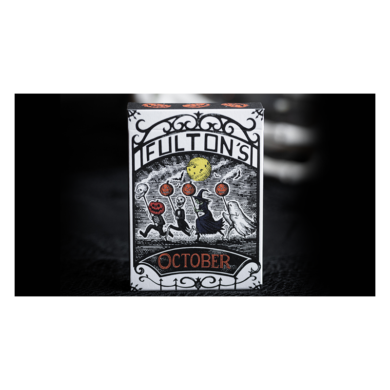 FULTON'S OCTOBER V2 PLAYING CARDS FIRST EDITION wwww.magiedirecte.com