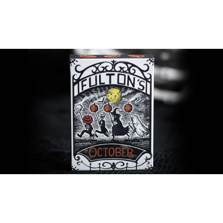 FULTON'S OCTOBER V2 PLAYING CARDS FIRST EDITION wwww.magiedirecte.com