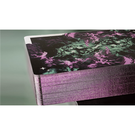 Gilded Nebula Stellar Purple Playing Cards(purple star) wwww.magiedirecte.com