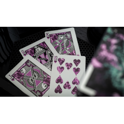 Gilded Nebula Stellar Purple Playing Cards(purple star) wwww.magiedirecte.com