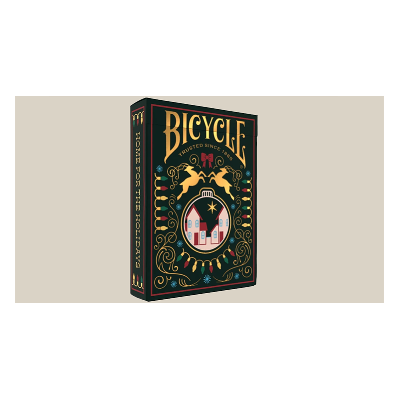 Bicycle Home for the Holidays Playing Cards by US Playing Cards wwww.magiedirecte.com