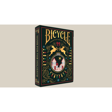 Bicycle Home for the Holidays Playing Cards by US Playing Cards wwww.magiedirecte.com