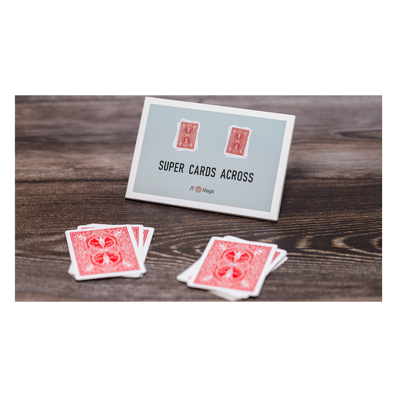 Super Cards Across (Blue) by JT Magic wwww.magiedirecte.com