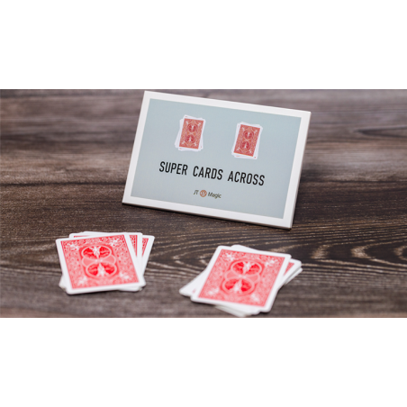 Super Cards Across (Blue) by JT Magic wwww.magiedirecte.com