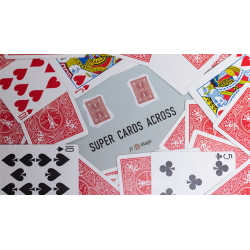 Super Cards Across (Blue) by JT Magic wwww.magiedirecte.com