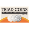 Triad Coins (Quarter) by Joshua Jay and Vanishing Inc. wwww.magiedirecte.com
