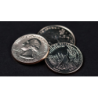 Triad Coins (Quarter) by Joshua Jay and Vanishing Inc. wwww.magiedirecte.com