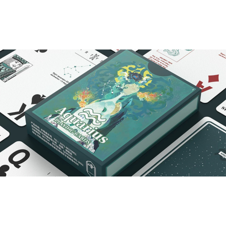 Aquarius Playing Cards by WohStudio wwww.magiedirecte.com
