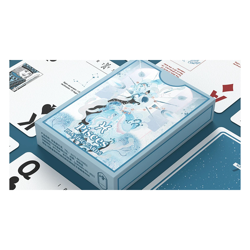 Pisces Playing Cards by WohStudio wwww.magiedirecte.com