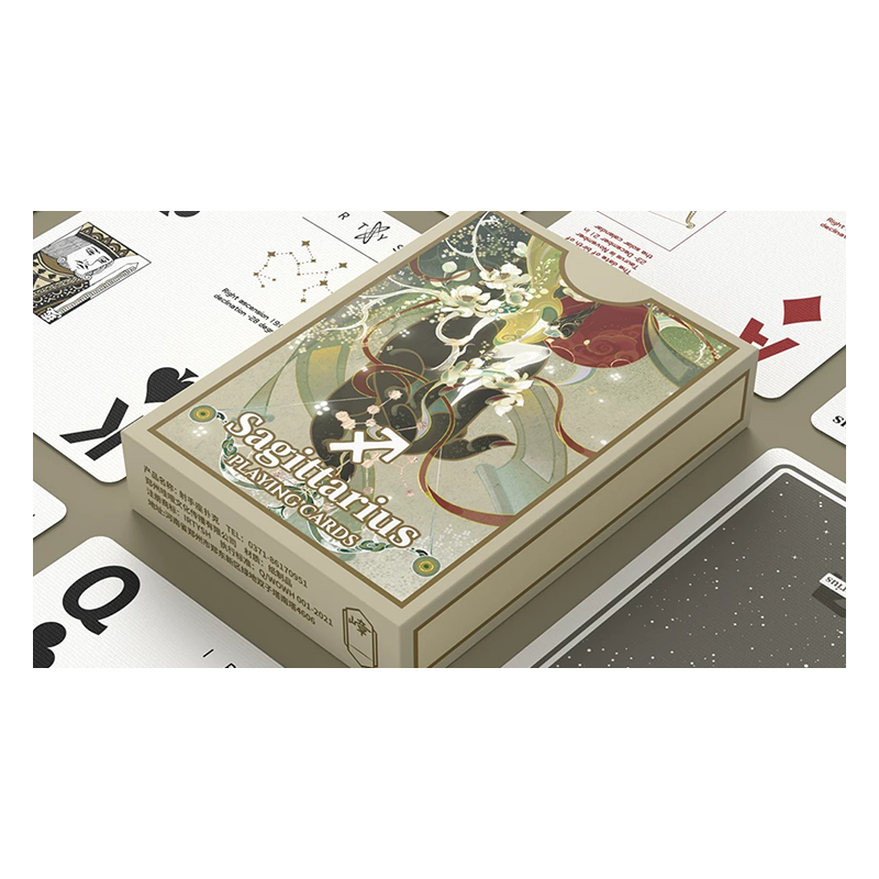 Sagittarius Playing Cards by WohStudio wwww.magiedirecte.com