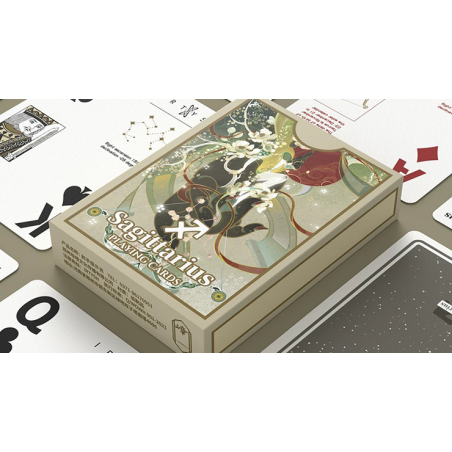 Sagittarius Playing Cards by WohStudio wwww.magiedirecte.com