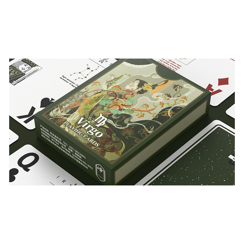 Virgo Playing Cards by WohStudio wwww.magiedirecte.com
