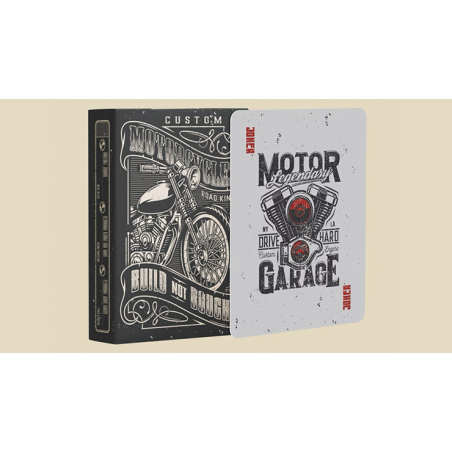 Custom Motorcycles Playing Cards wwww.magiedirecte.com
