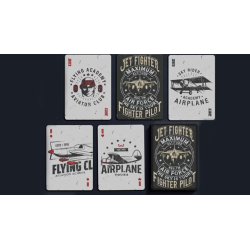Jet Fighter Playing Cards wwww.magiedirecte.com