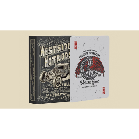 Westside Hotrods Playing Cards wwww.magiedirecte.com