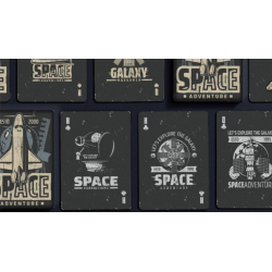 Space Adventure Playing Cards wwww.magiedirecte.com