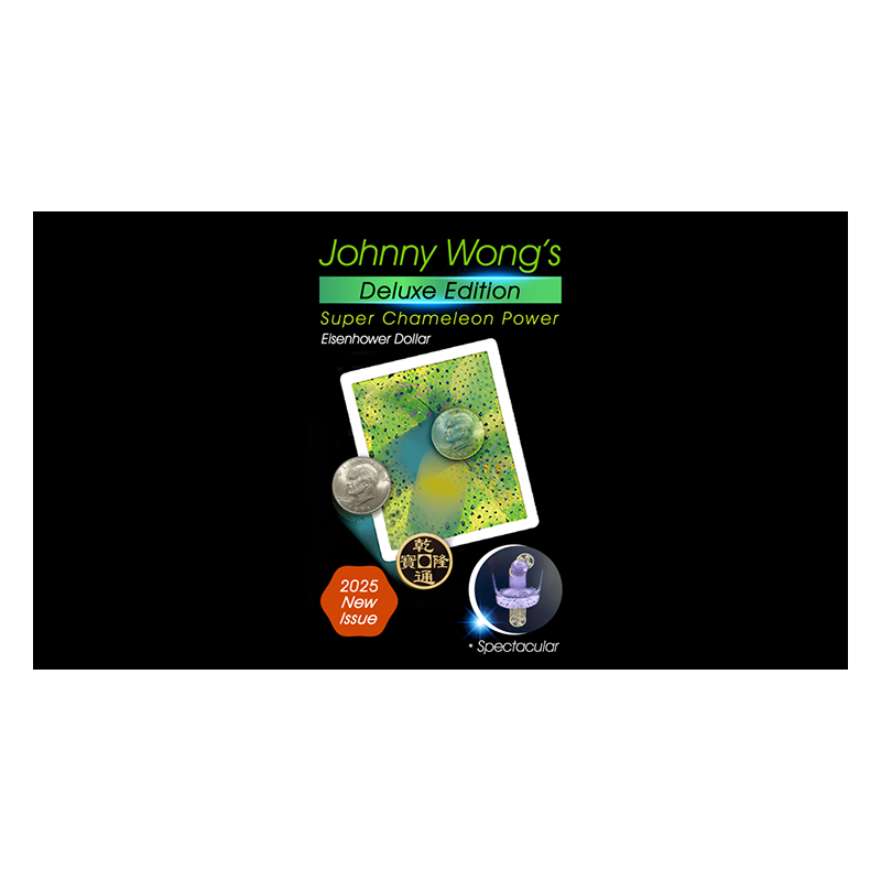 Johnny Wong's Deluxe Edition Super Chameleon Power (Eisenhower)(color may vary) wwww.magiedirecte.com