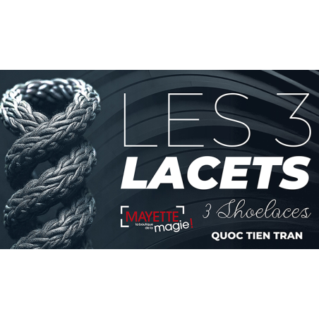 3 Shoelaces by Quoc Tien Tran wwww.magiedirecte.com