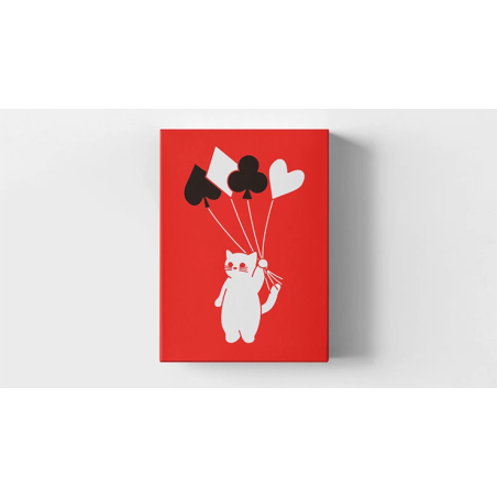 Kitten Diary - Red Limited Edition Playing Cards by ACPC wwww.magiedirecte.com