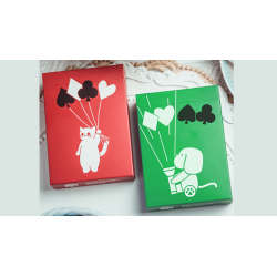 Puppy Diary - Green Limited Edition Playing Cards by wwww.magiedirecte.com