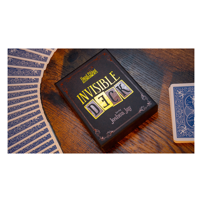 Hand Picked Astonishments INVISIBLE DECK with Joshua Jay by Murphy's Magic wwww.magiedirecte.com