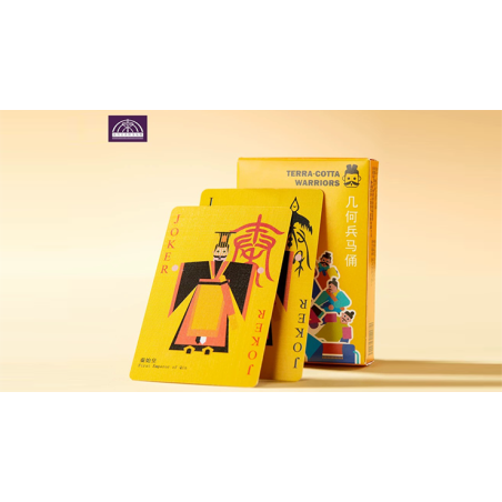 Terra-Cotta Warriors Edition Playing Cards wwww.magiedirecte.com