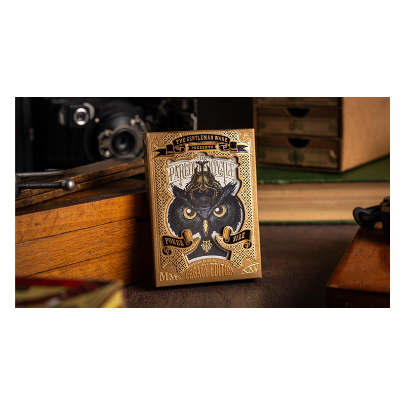 The Parlour Royale Legacy Edition (Gold Gilded) Playing Cards wwww.magiedirecte.com