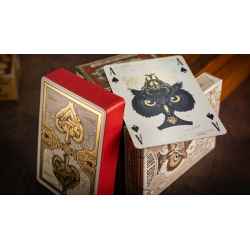 The Parlour Royale Ivory Edition (Red Edge Printing) Playing Cards wwww.magiedirecte.com