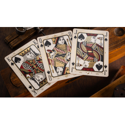 The Parlour Royale Ivory Edition (Red Edge Printing) Playing Cards wwww.magiedirecte.com