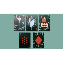Christmas Nutcracker Playing Cards by Puckator UK wwww.magiedirecte.com