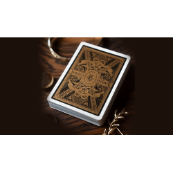 King's Head (Black and Gold Foil) Playing Cards  by Joker and the Thief wwww.magiedirecte.com