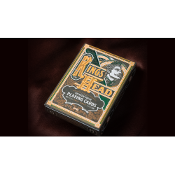 Kings Head (Green & Yellow) Playing Cards  by Joker and the Thief wwww.magiedirecte.com