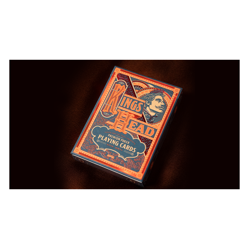 King's Head (Blue & Red) Playing Cards  by Joker and the Thief wwww.magiedirecte.com