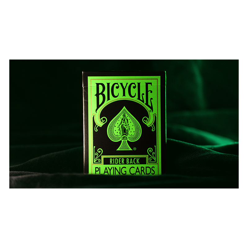 Bicycle Reverse (Green) Playing Cards wwww.magiedirecte.com