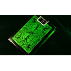 Bicycle Reverse (Green) Playing Cards wwww.magiedirecte.com