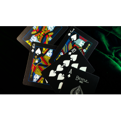 Bicycle Reverse (Green) Playing Cards wwww.magiedirecte.com