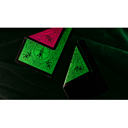 Bicycle Reverse (Green) Playing Cards wwww.magiedirecte.com