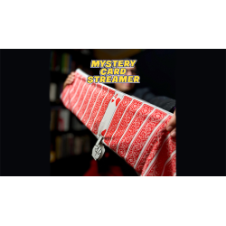 Mystery Card Streamer (Red 4 of Hearts) by PlayTime Magic DEFMA wwww.magiedirecte.com