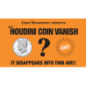 Houdini Coin Vanish - Chris Kenworthey wwww.magiedirecte.com