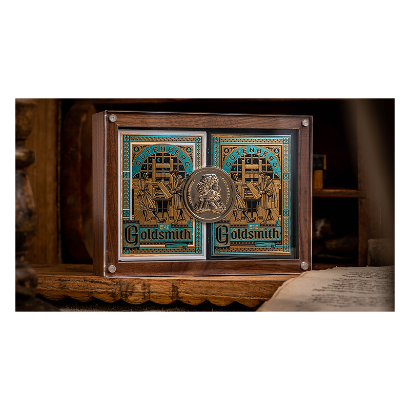 The Goldsmith 2-Deck Set by Kevin Cantrell wwww.magiedirecte.com